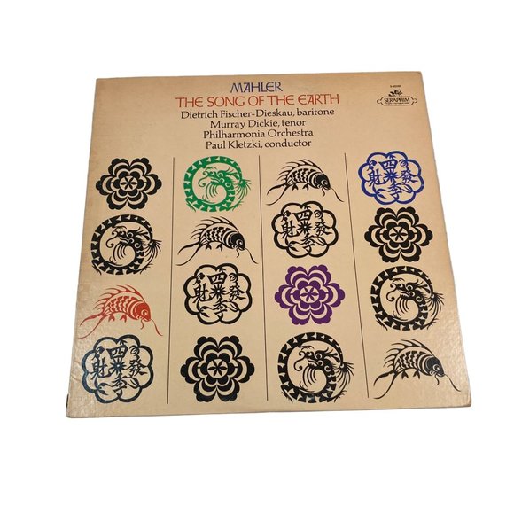 Vintage Classical Vinyl Gustav Mahler The Song of Earth - Picture 1 of 7